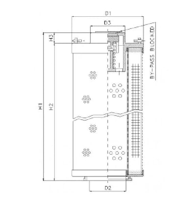 Filtrec RHR500M20V/5