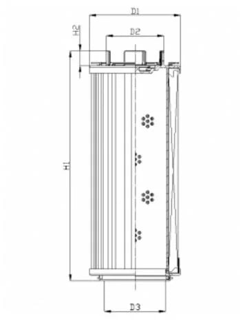 Filtrec RHR500S25B0/AB1