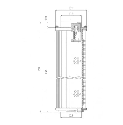 Filtrec RHR500S50V