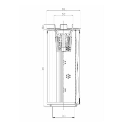 Filtrec RHR660S100B3/AB1