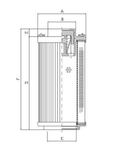 Filtrec RHR950B25B