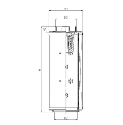 Filtrec RHR950G20B3/AB1