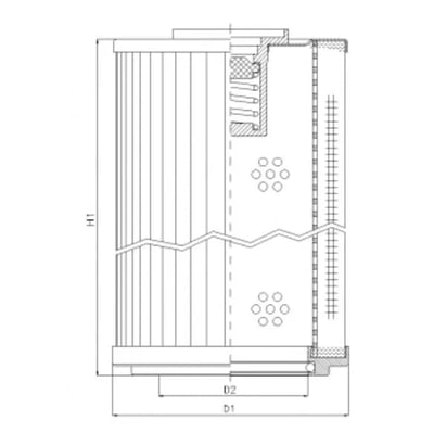 Filtrec RLR1201D20B
