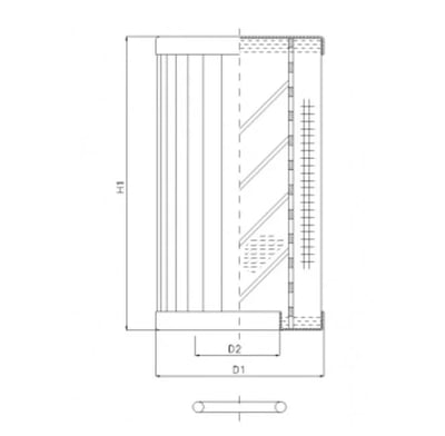 Filtrec RLR120B130B/5