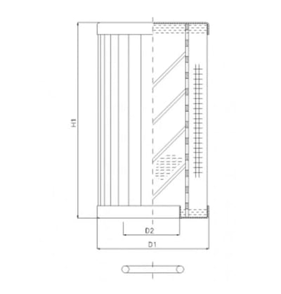 Filtrec RLR120B500B/5