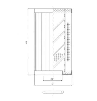 Filtrec RLR120B80B/5