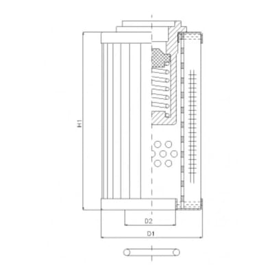 Filtrec RLR175B80B