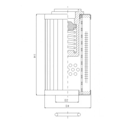 Filtrec RLR175E03B