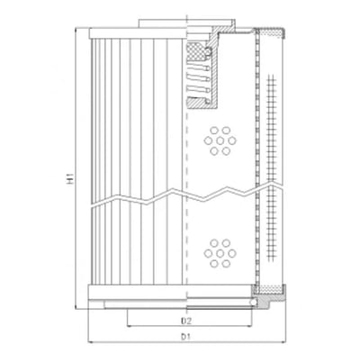 Filtrec RLR2001B40B