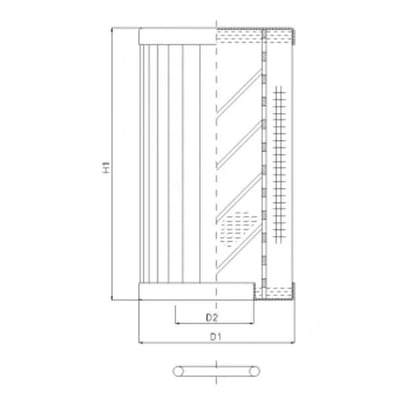 Filtrec RLR210B25B/5