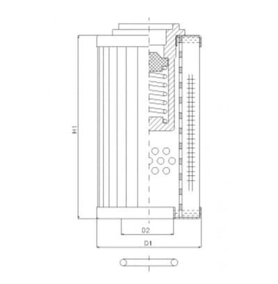 Filtrec RLR320B80B