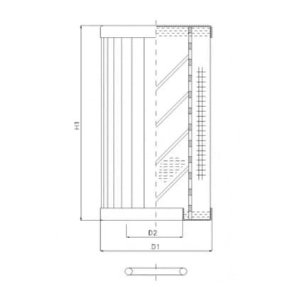 Filtrec RLR330B500B/5