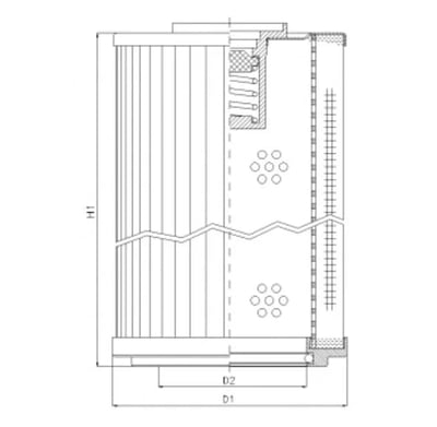 Filtrec RLR41B25B