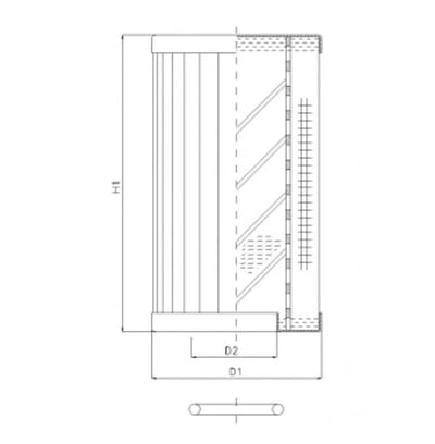 Filtrec RLR425B25B/5