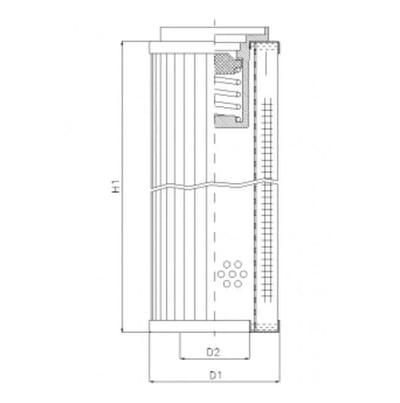 Filtrec RLR425B40V