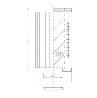 Filtrec RLR70B500B/5