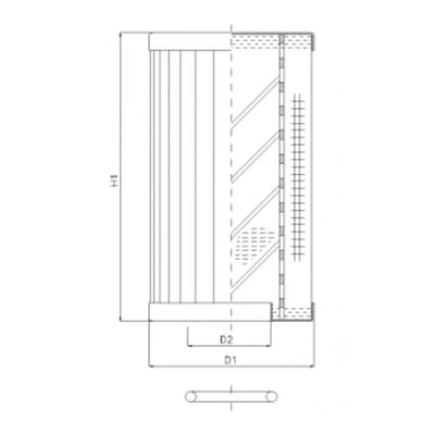 Filtrec RLR70B80B/5
