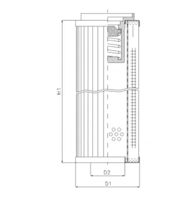 Filtrec RLR950B500B