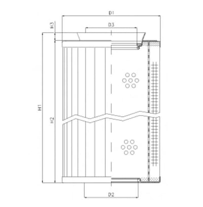 Filtrec RMR436B100B