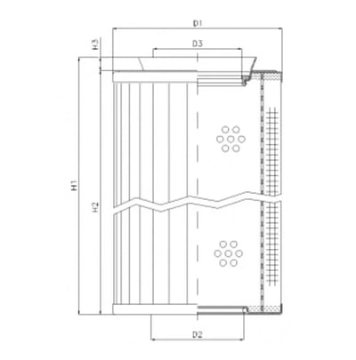 Filtrec RMR436B40B