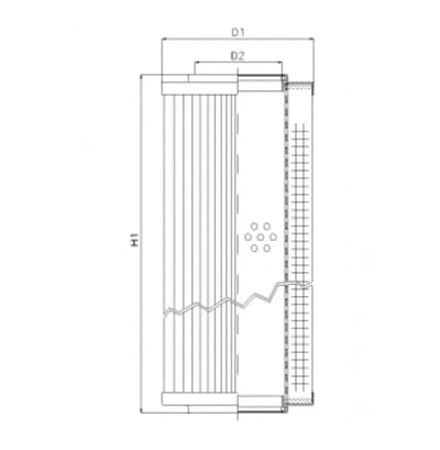 Filtrec RVR10120B40B
