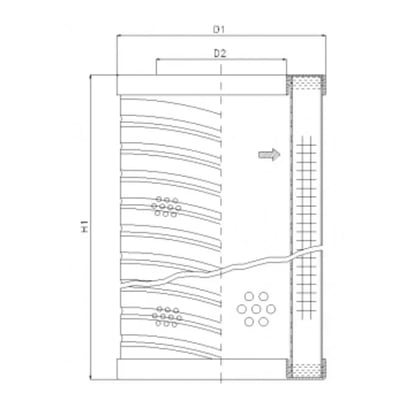 Filtrec RVR10B40B