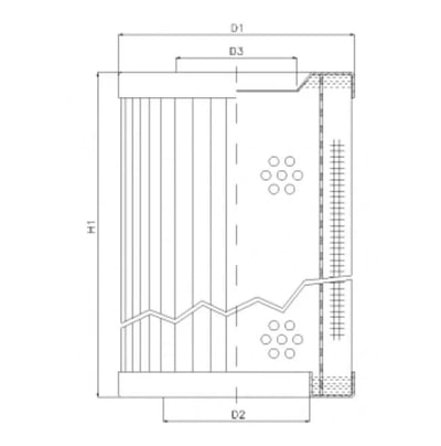 Filtrec RVR110B100B