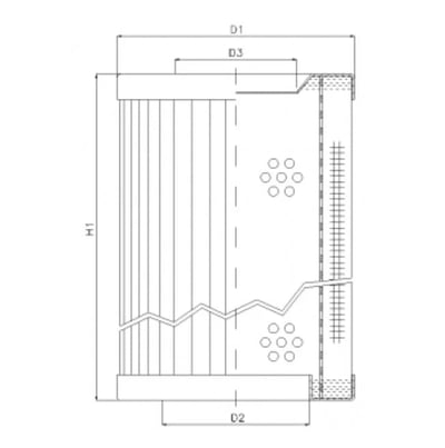 Filtrec RVR1140B100B