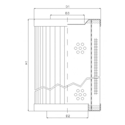 Filtrec RVR1140B10B