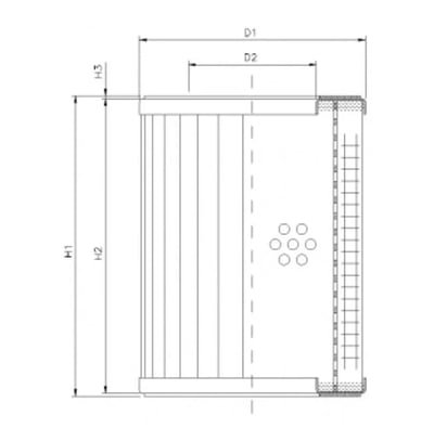 Filtrec RVR11800B25B