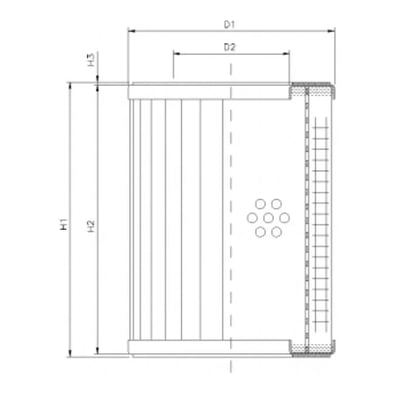 Filtrec RVR11800B60B