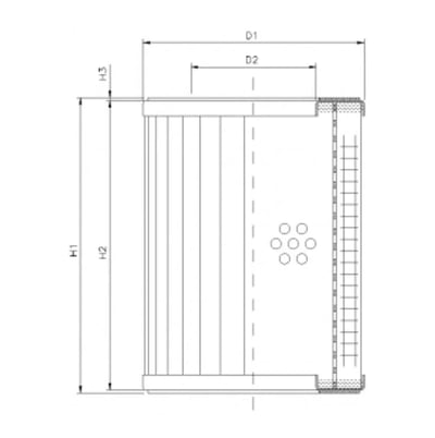 Filtrec RVR11800K10B