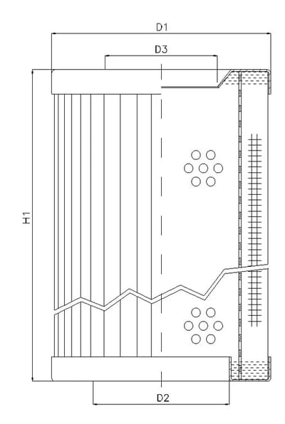 Filtrec RVR1225B40B
