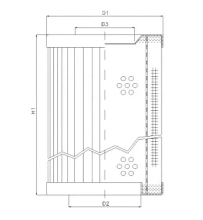 Filtrec RVR1225B60B