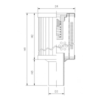 Filtrec RVR125A05B