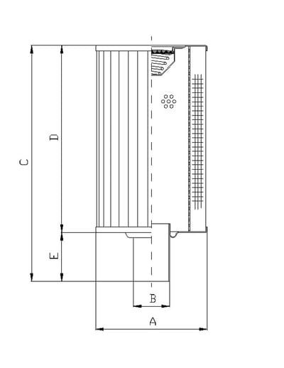 Filtrec RVR125B100B