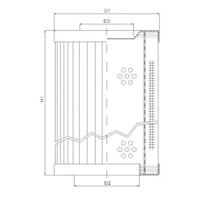 Filtrec RVR190B100B
