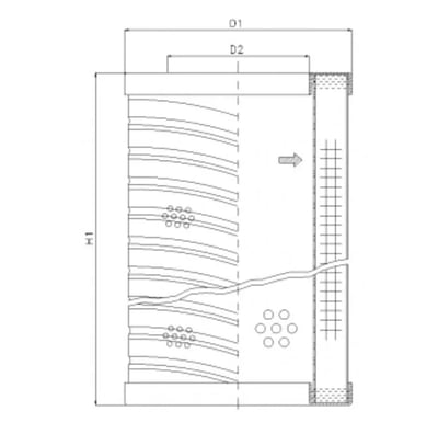 Filtrec RVR20B100B