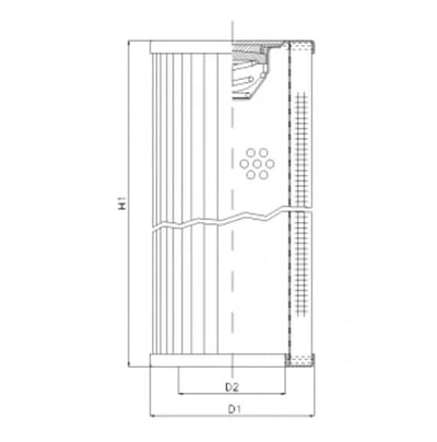 Filtrec RVR250B100B