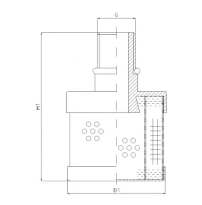 Filtrec RVR406B40B