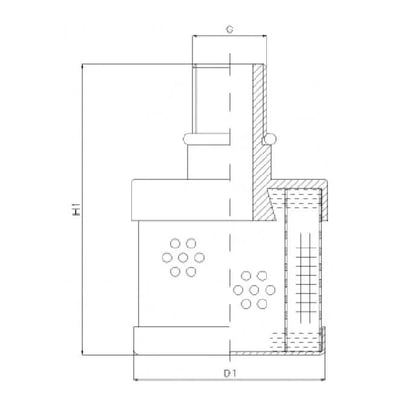 Filtrec RVR410B200B
