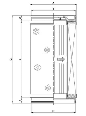 Filtrec U164G25V/ESD