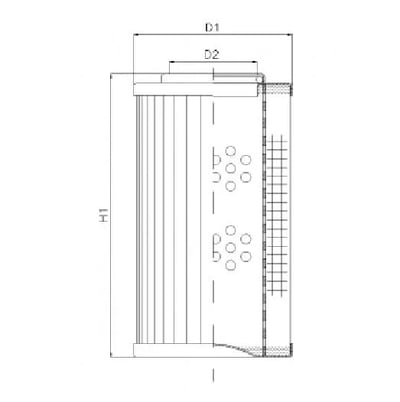 Filtrec XD040T250AV