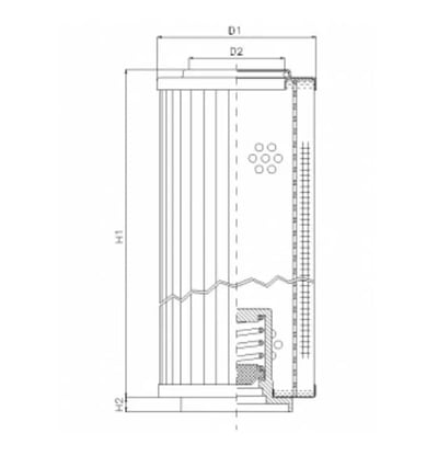 Filtrec XD100T80A/3