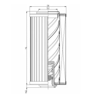 Filtrec XD250T40A/3