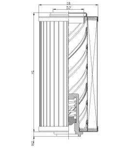 Filtrec XD400G03AV/3