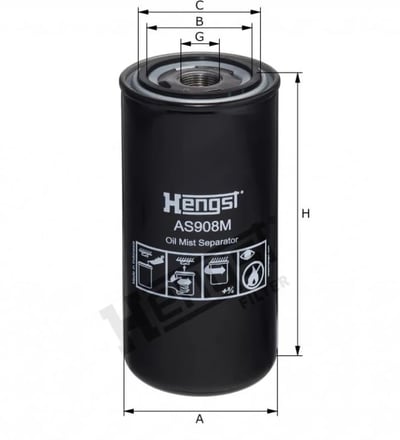 Hengst Filtration AS908M