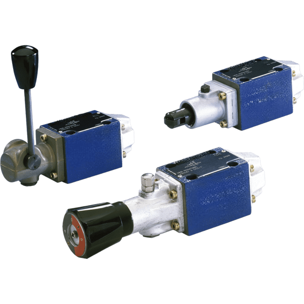 Abbildung von Hydraulik Wegeventile