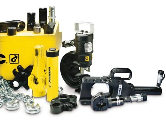 Enerpac Hydraulikwerkzeug: Zylinder, Locher, Schneider und Zubehör