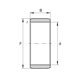 Thumbnail Technische Zeichnung 1 von INA IR25X30X38,5-EGS
